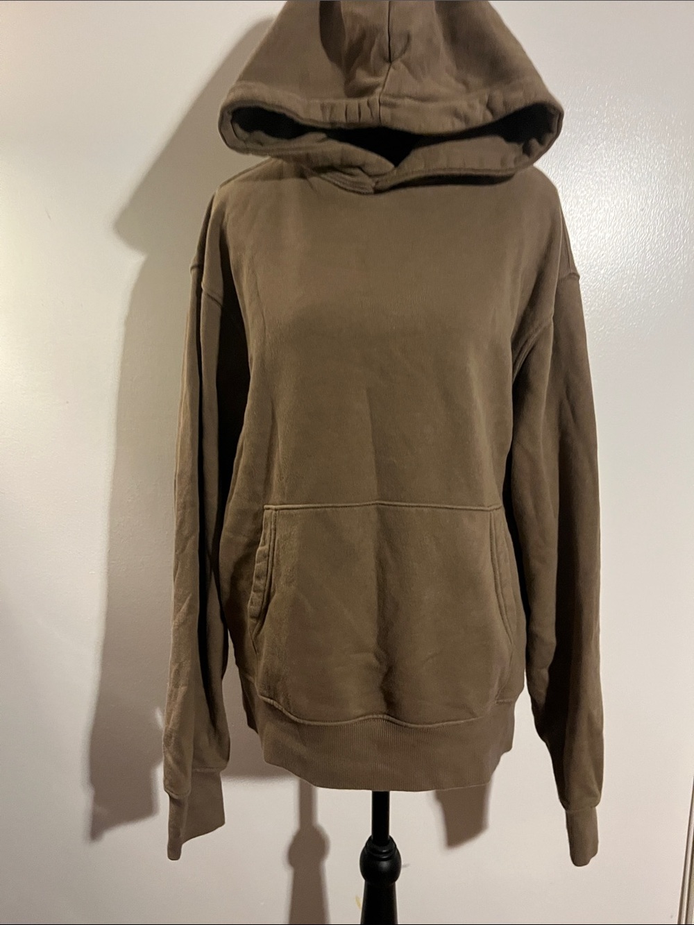 Old Navy Men's Hooded Pullover Sweatshirt - Brown
